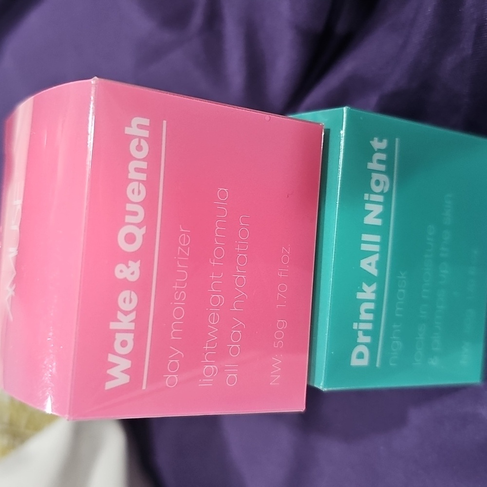 Amuse - Wake & Quench Morning and Night Mask Bundle
